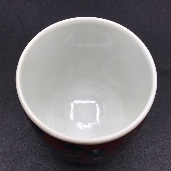 Vintage Kutani Ware Yunomi Japanese Mokubei Style Tea Cup with Lid Kutani Japan - Picture 5 of 9